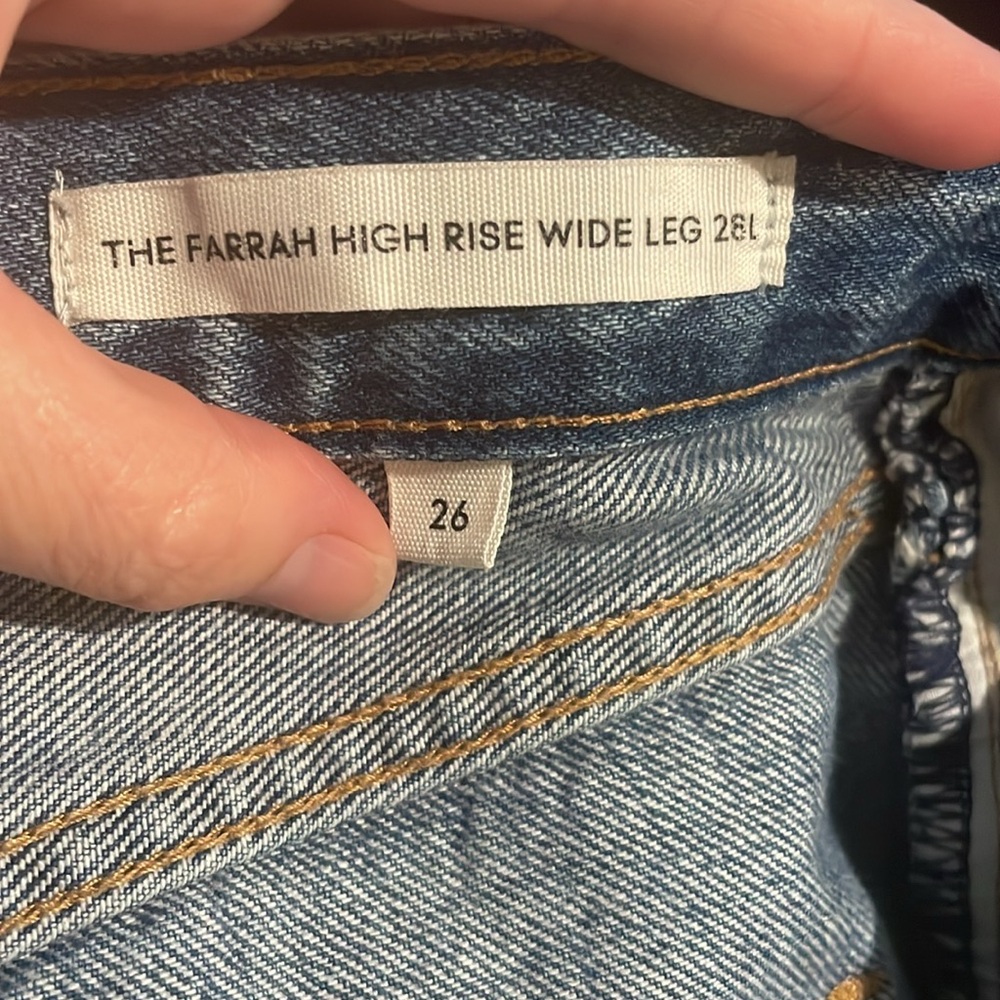 Denim Forum Farrah High Rise Jeans